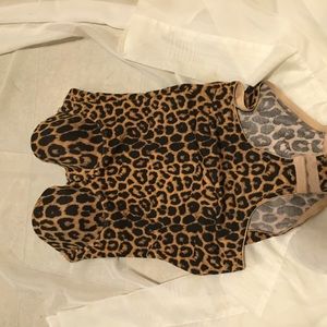 Cheetah Bustier Bodysuit